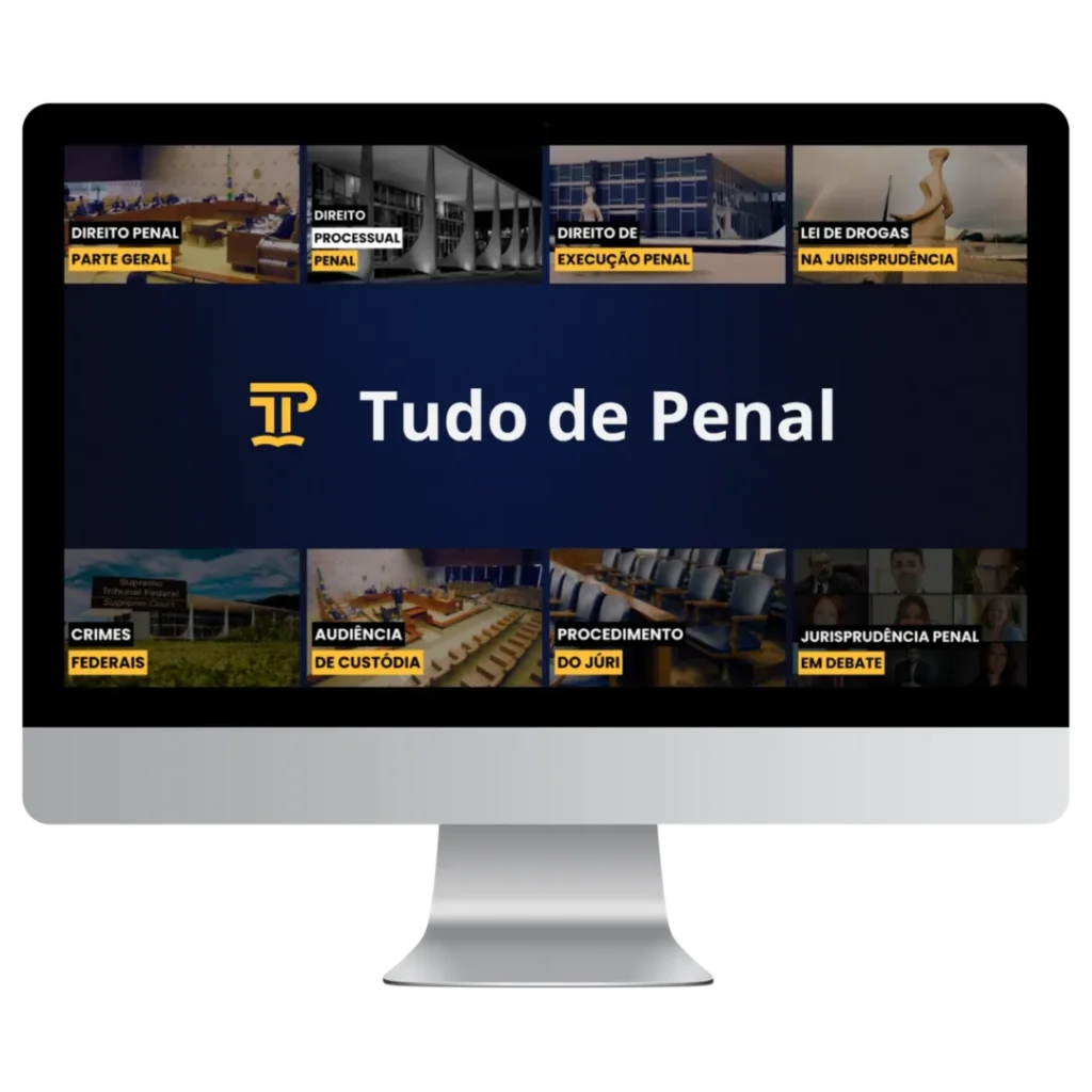 Captura real da plataforma Tudo de Penal